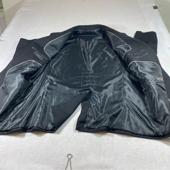 Wool & Cashmere blazer Men’s Sports Jacket Coat Men’s Black Blazer 2 but… - Picture 8 of 16